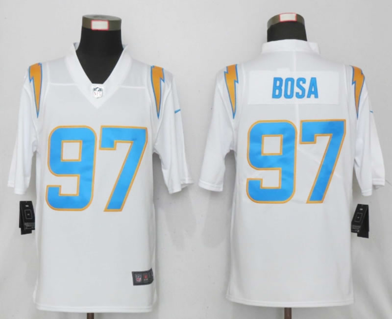 Nike Chargers 97 Bosa White Draft First Round Pick Vapor Untouchable Limited Jersey,We sell and wholesale Nike Chargers 97 Bosa White Draft First Round Pick Vapor Untouchable Limited Jersey on line form chian!